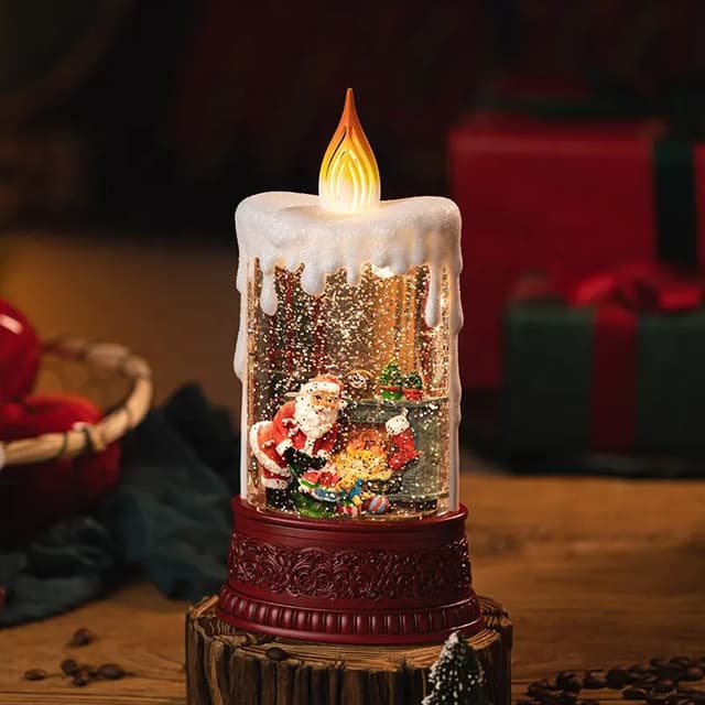 Pentru cei care sunt in cautarea unui cadou special de Craciun, acest glob cu lumina si efect de zapada este alegerea perfecta.