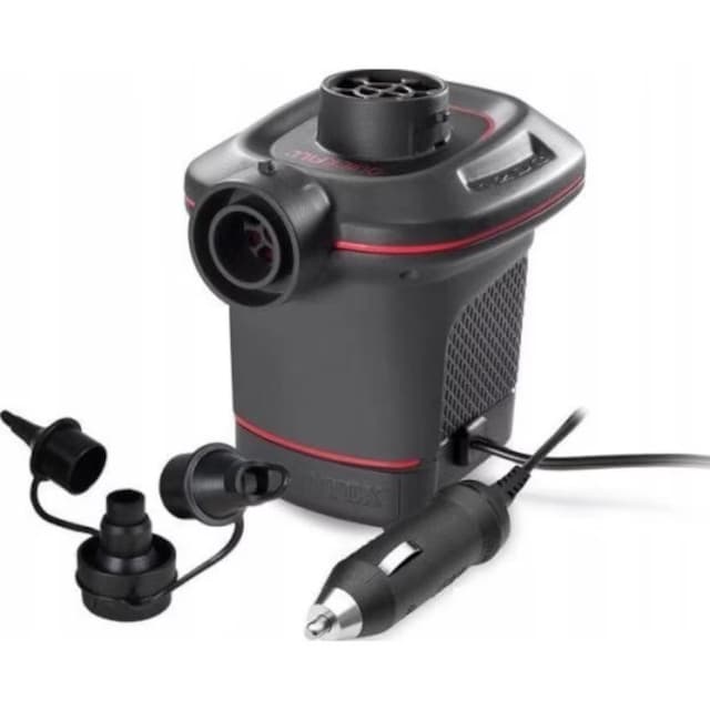 Pompa electrica Quick-Fill DC 12V auto pentru umflat este un accesoriu esential pentru orice sofer sau calator pasionat de aventuri in aer liber. Aceasta pompa portabila si compacta este proiectata special pentru a face fata celor mai diverse nevoi de umflare, de la anvelope auto pana la saltele de camping, jucarii gonflabile, mingi si alte articole de agrement. Pompa Quick-Fill DC 12V se conecteaza direct la priza auto de 12V, oferind o modalitate rapida si eficienta de a umfla produsele gonflabile oriunde te-ai afla. Pompa electrica este dotata cu un motor puternic care asigura o umflare rapida si fara efort. Datorita dimensiunilor reduse, poate fi usor transportata in portbagajul masinii, in rucsac sau in geanta de voiaj. Este fabricata din materiale durabile si rezistente, ceea ce o face ideala pentru utilizari frecvente si conditii variate de utilizare. Cu un design ergonomic si intuitiv, pompa Quick-Fill DC 12V este usor de utilizat chiar si de catre cei fara experienta tehnica. Este echipata cu diverse capete de umflare, compatibile cu multiple tipuri de valve, asigurand o versatilitate maxima pentru diverse utilizari. In plus, functionarea sa silentioasa si eficienta energetica o fac perfecta pentru utilizarea pe timpul noptii sau in zonele linistite. Pentru cei care calatoresc frecvent sau care se bucura de activitati in aer liber, pompa electrica Quick-Fill DC 12V auto pentru umflat reprezinta un ajutor de incredere, gata sa ofere suport in momentele critice. Indiferent daca esti pe drum, la camping sau la plaja, acest dispozitiv compact iti va asigura confortul de care ai nevoie. Aspecte Importante: Alimentare direct la priza auto de 12V Motor puternic pentru umflare rapida si eficienta Design compact si usor de transportat Capete de umflare multiple pentru diverse tipuri de valve Functionare silentioasa si eficienta energetica