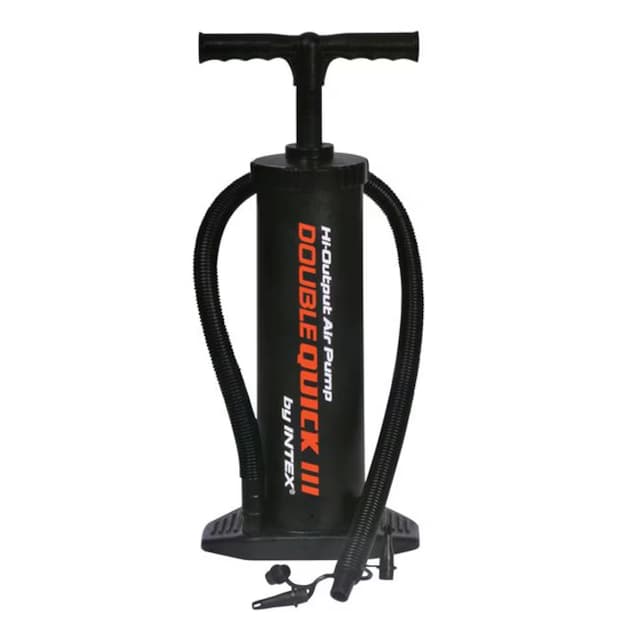 Pompa de aer manuala cu actiune dubla de 48 cm este solutia ideala pentru oricine cauta o modalitate rapida si eficienta de a umfla diferite produse gonflabile.
