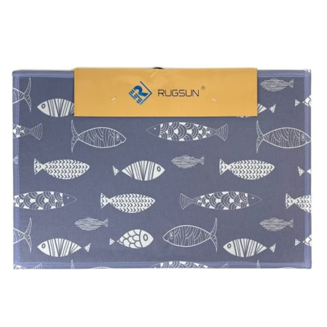 Covorul de baie 40x60 cm, gri, este solutia perfecta pentru a adauga un plus de confort si stil baii tale.