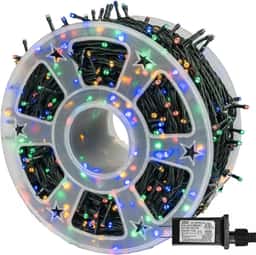 Rola Luminilor de Craciun - Instalatie LED 100m, 500 LED-uri pentru Sarbatori