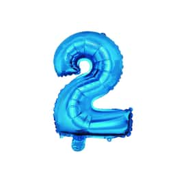 Balon din Folie Metalizata - Mirific Party 80 cm-Albastru