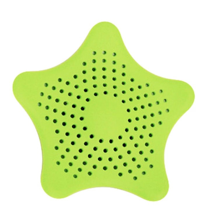 Sita pentru chiuveta din silicon, 15x15 cm, Verde, protectie eficienta