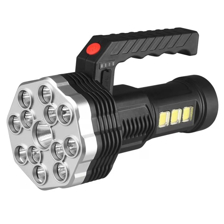 Lanterna LED Reincarcabila cu 5 Moduri de Iluminare