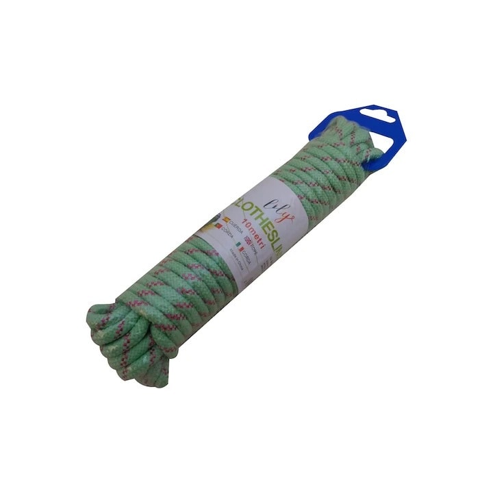 Sfoara Polipropilena Verde, 10m, Rezistenta