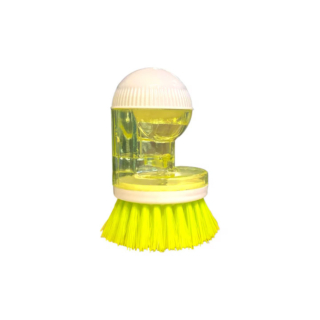 Perie Curatare Vase si Covoare cu Dispozitiv Detergent, 10 cm