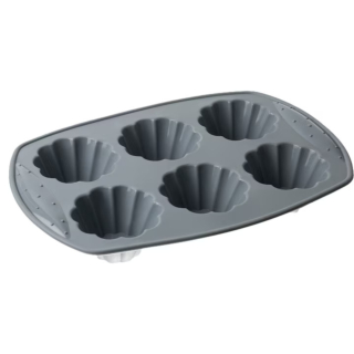 Forma de Copt Briose din Silicon, 6 Bucati
